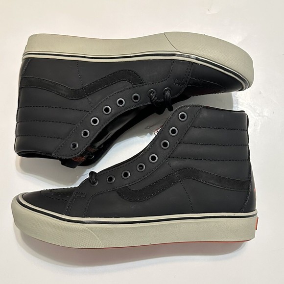 Vans Vault x The Darkside Initiative ComfyCush Sk8-Hi Black Orange Mens Size 8 - Picture 3 of 7